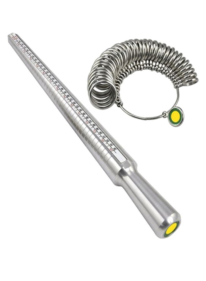 Generic - Finger Ring Sizer Gauge Silver 100grams - Image 1