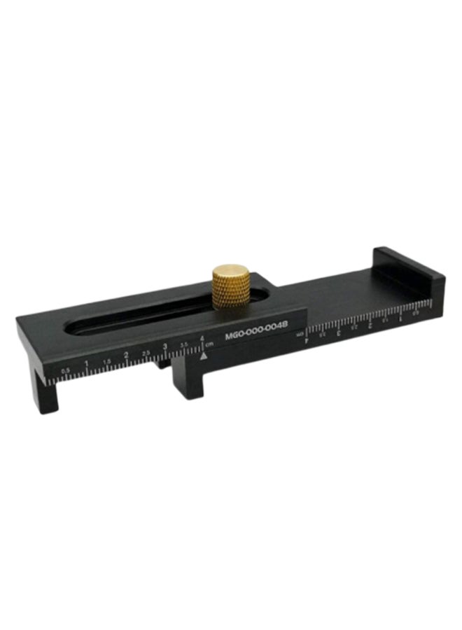 Slot Adjuster Regulator Wood Working Feeler Ruler Black 