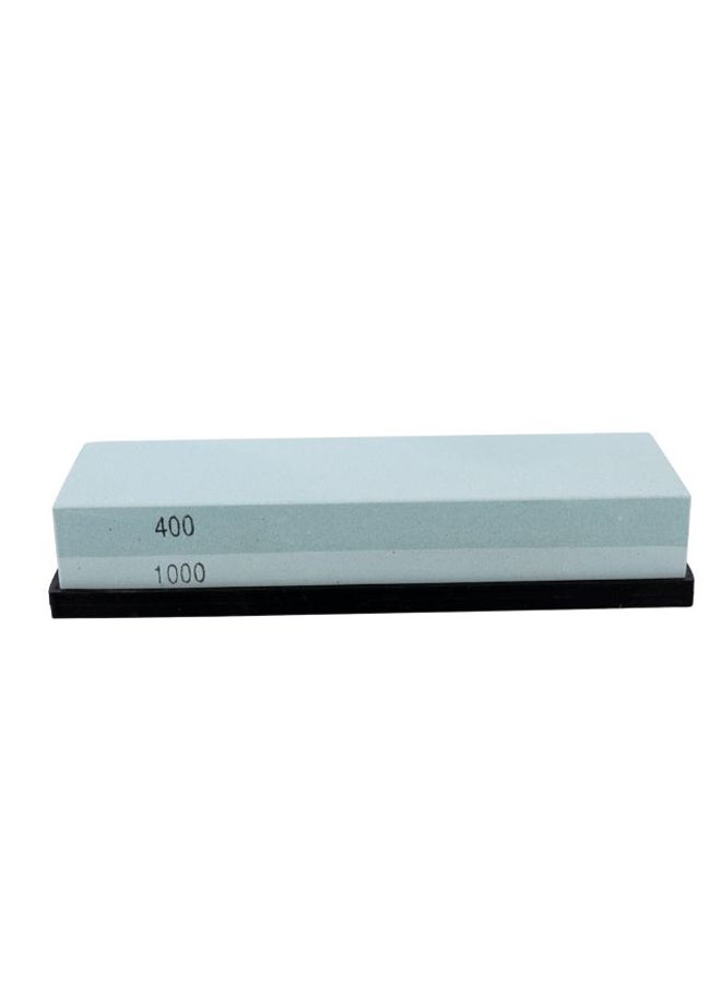Generic Double-Sided Whetstone Cutter Sharpener Stone Blue 