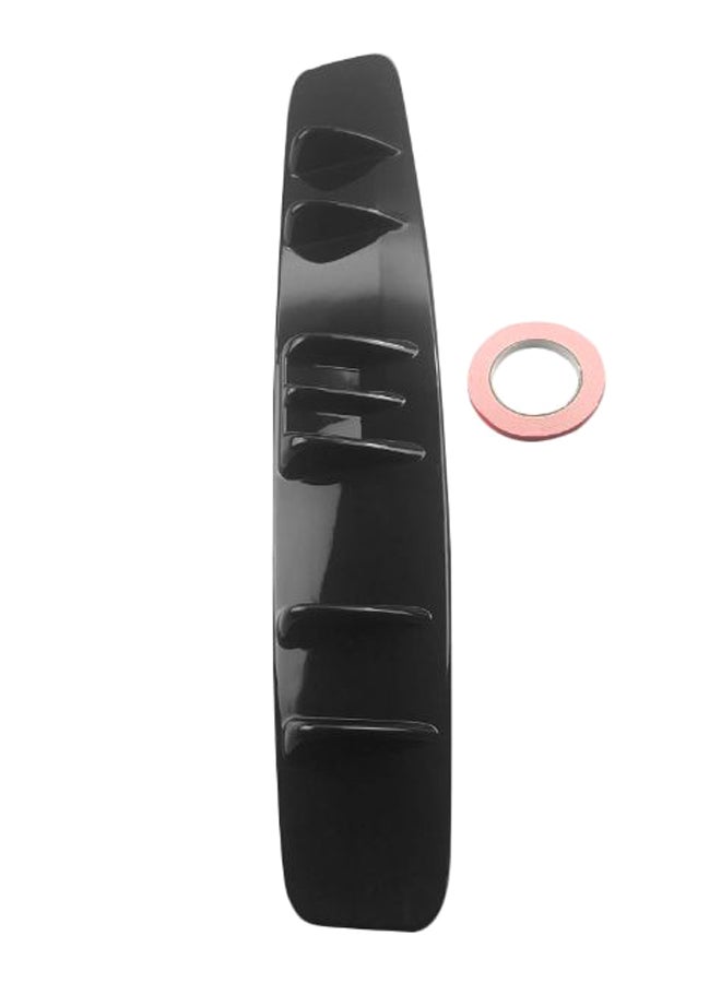 Generic Universal Car Rear Diffuser Bumper With Adhesive Tape 