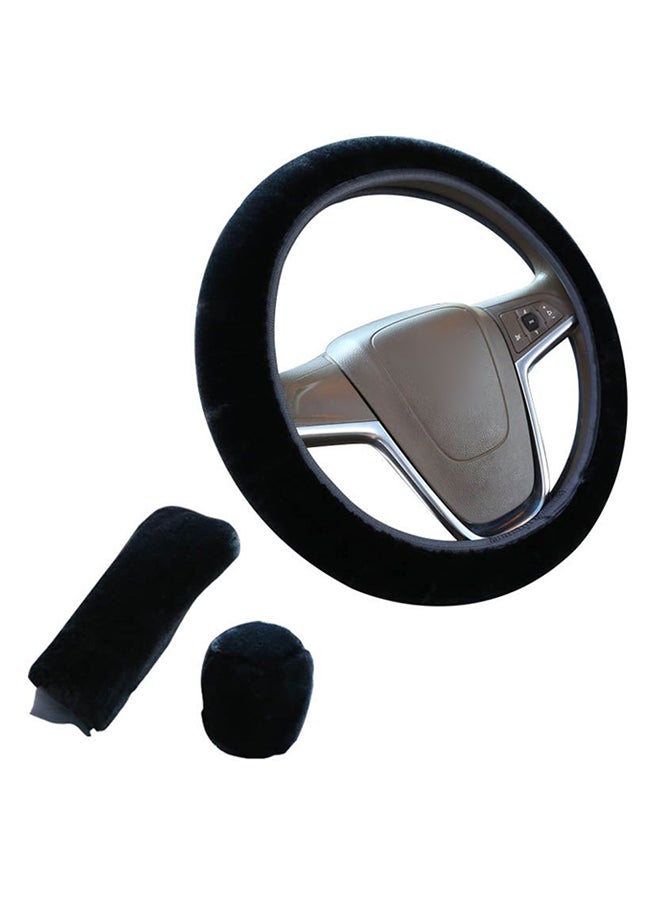 Car Steering Wheel Cover With Handle Sleeves