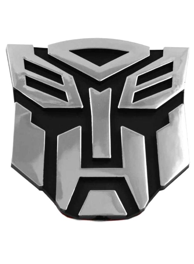 3D Stereoscopic Plating Transformer Car Stickers