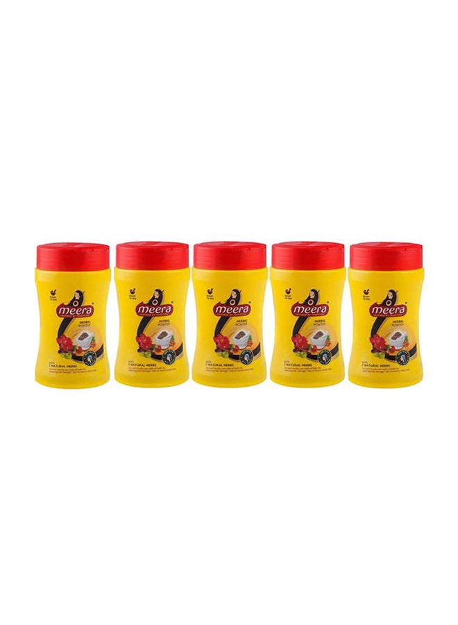 MEERA Pack of 4 Herbal Hairwash Powder 5 x 120grams 