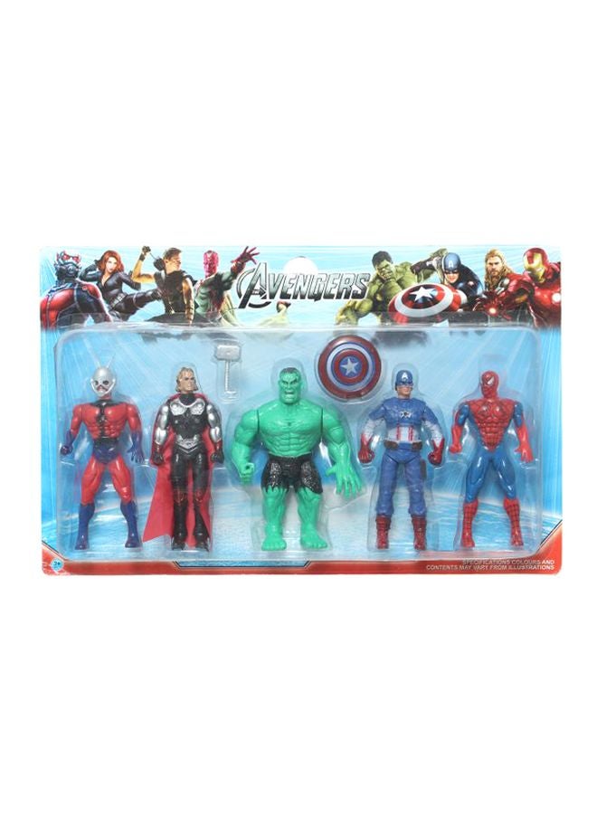 5-Piece Avengers Character Action Figure