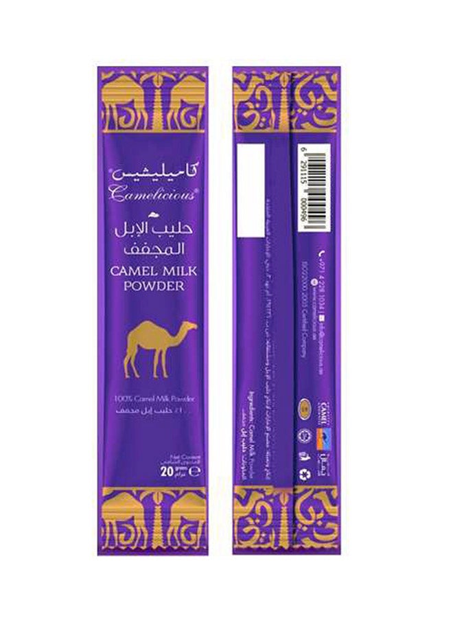 CAMELICIOUS - Camel Milk Powder 24 Sachets - Image 1