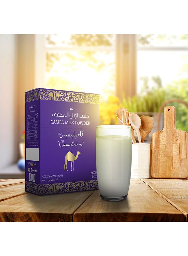 CAMELICIOUS - Camel Milk Powder 24 Sachets - Image 1