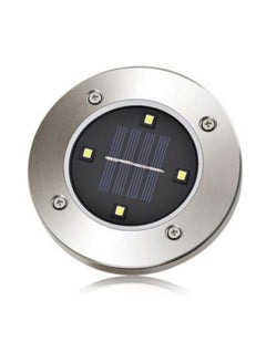 Generic 2-Piece Solar Powered LED Patio Sensitive Sensor Light White  - Image 2
