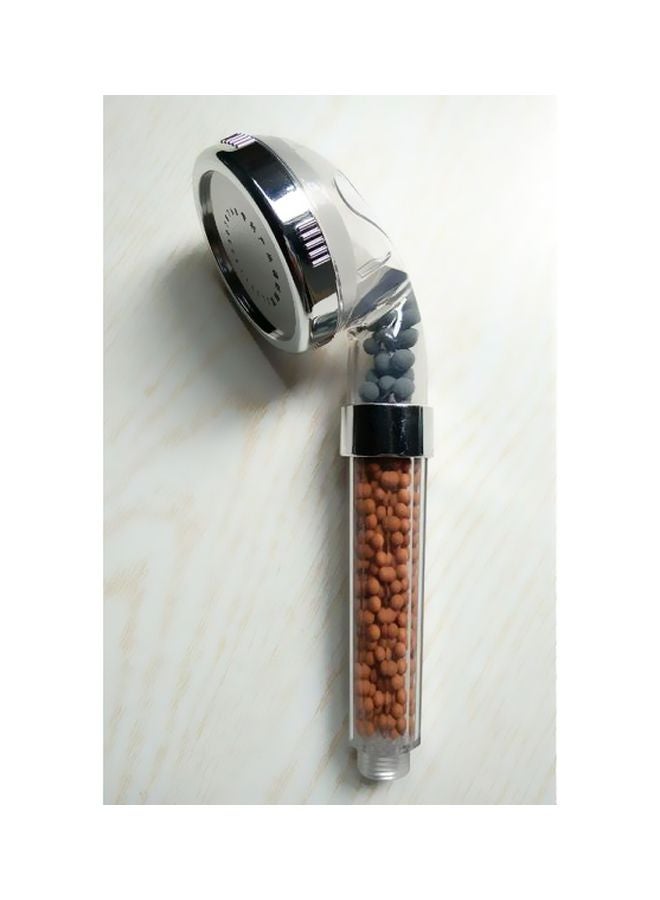 Generic Handheld Shower Head Silver/Clear  - Image 3