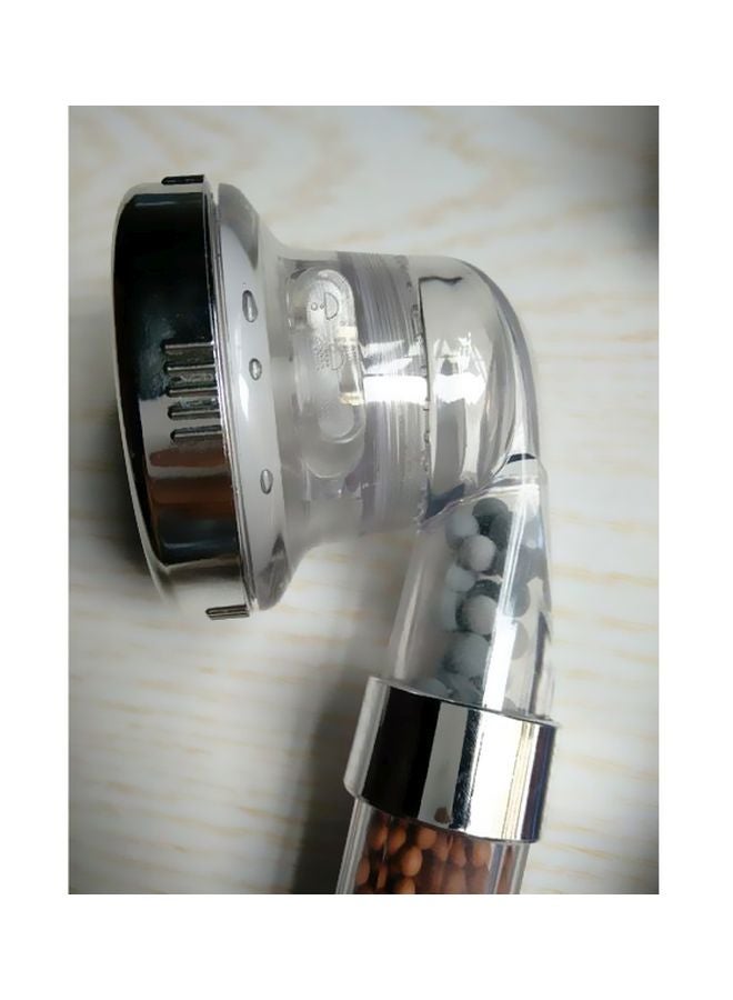 Generic Handheld Shower Head Silver/Clear  - Image 4