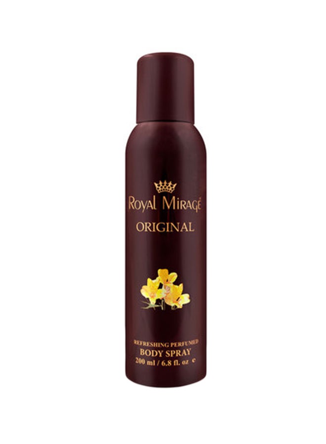 ROYAL MIRAGE Original Body Spray 200ml - Image 1