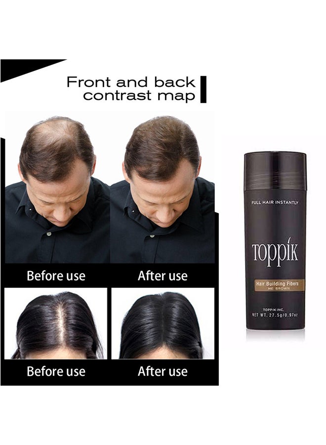 Toppik Hair Building Fiber For Hair Loss Treatment Light Brown 27.5grams - Image 4
