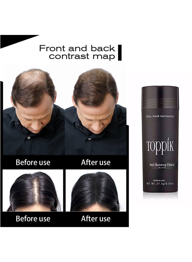 توبيك ألياف لبناء الشعر لعلاج تساقط الشعر أسود 27.5جرام - Image 3