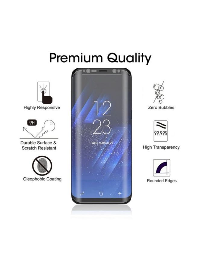 Nano Film - Nano Glass Screen Protector For Samsung Galaxy S8 Plus Clear - Image 1