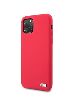 BMW Silicone Case With M Logo For Apple iPhone 11 Pro Red  - Image 3