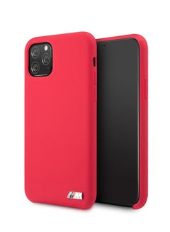 BMW Silicone Case With M Logo For Apple iPhone 11 Pro Red  - Image 4
