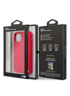 BMW Silicone Case With M Logo For Apple iPhone 11 Pro Red  - Image 5