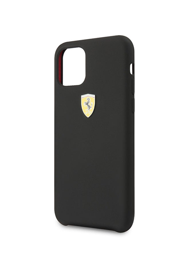 Ferrari - Logo Shield Protective Case Cover For Apple iPhone 11 Black - Image 1
