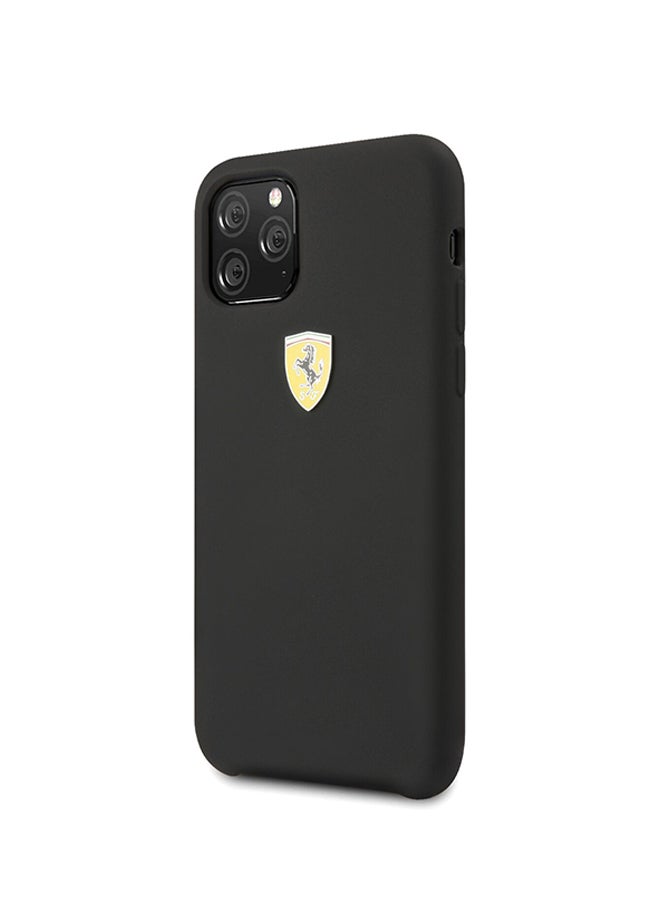 Ferrari - Logo Shield Protective Case Cover For Apple iPhone 11 Black - Image 1