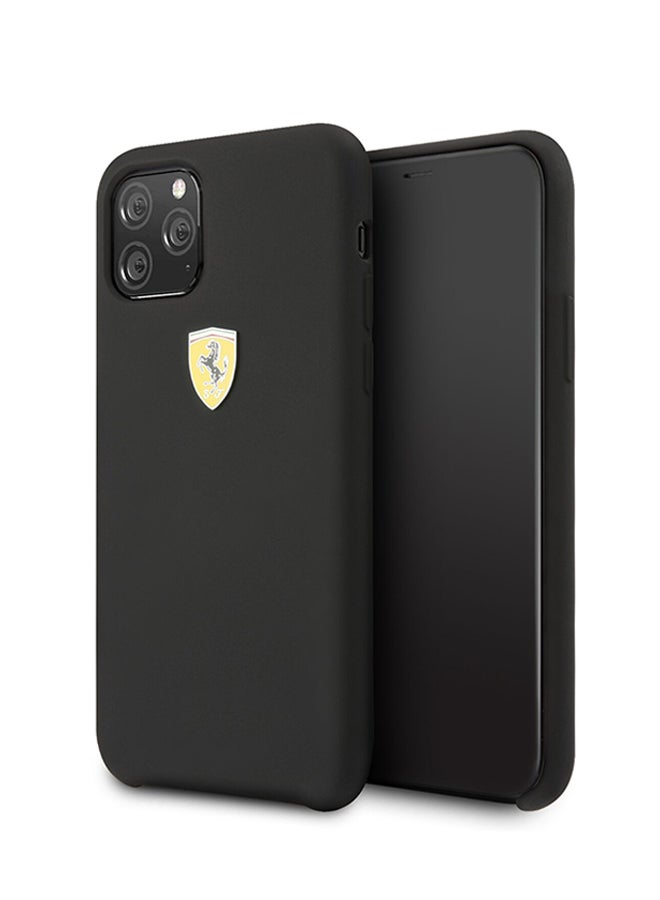 Ferrari - Logo Shield Protective Case Cover For Apple iPhone 11 Black - Image 1