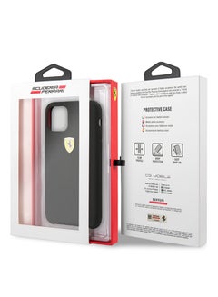 Ferrari Logo Shield Protective Case Cover For Apple iPhone 11 Black  - Image 5