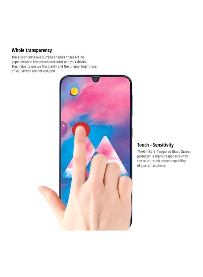 Eworld 3-Piece Tempered Glass Screen Protector For Samsung Galaxy A40 Clear - Image 5