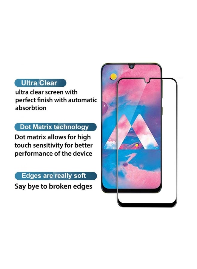 Eworld 3-Piece Screen Protector For Samsung Galaxy A50 Black/Clear  - Image 2