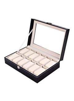 12-Piece Wrist Watch Organizer Case Kit