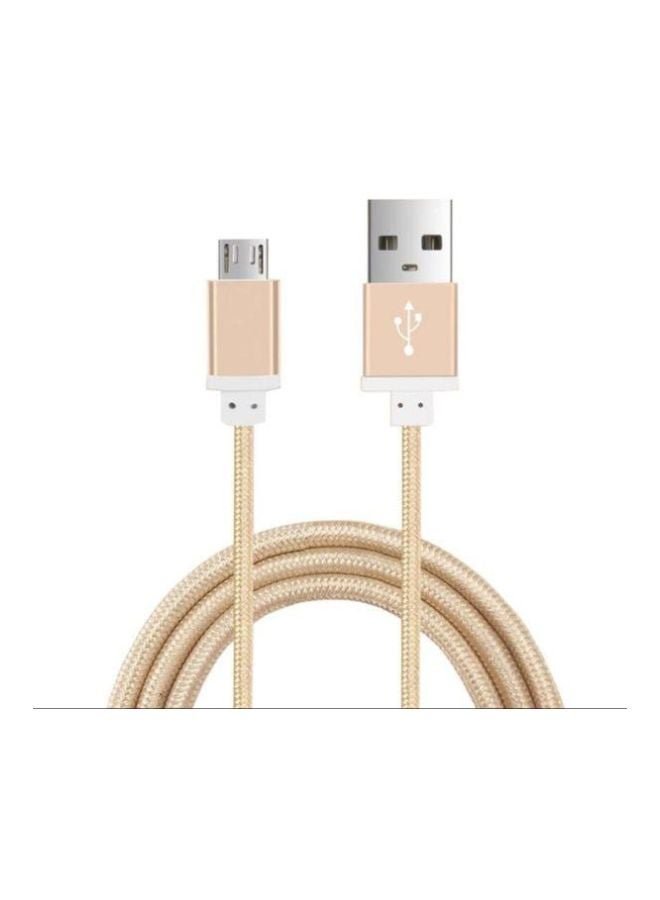 Micro USB Cable Gold/Silver - Image 2