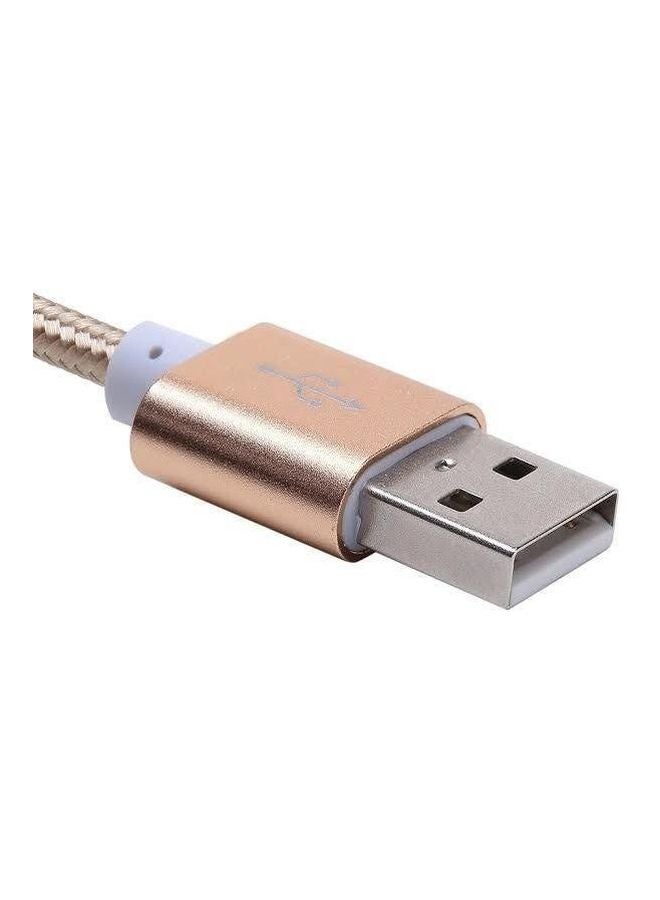 Micro USB Cable Gold/Silver - Image 3