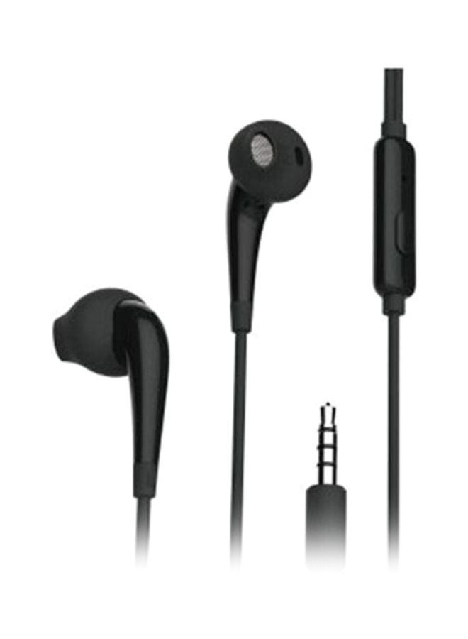 أورايمو سماعات أذن داخلية سلكية مزودة بميكروفون أسود