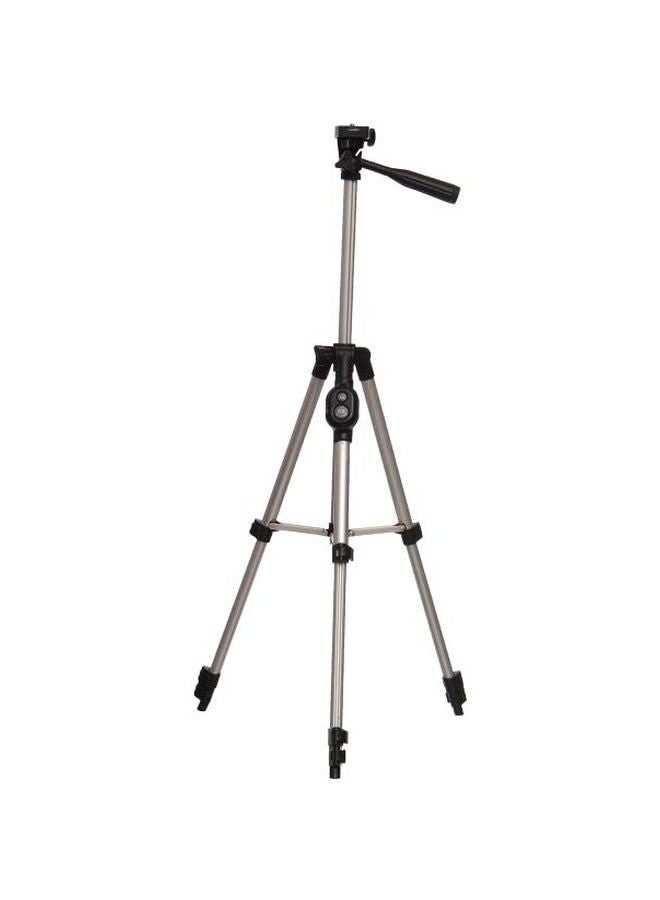 Tripod For Mobile Phone And Camera Silver/Black 