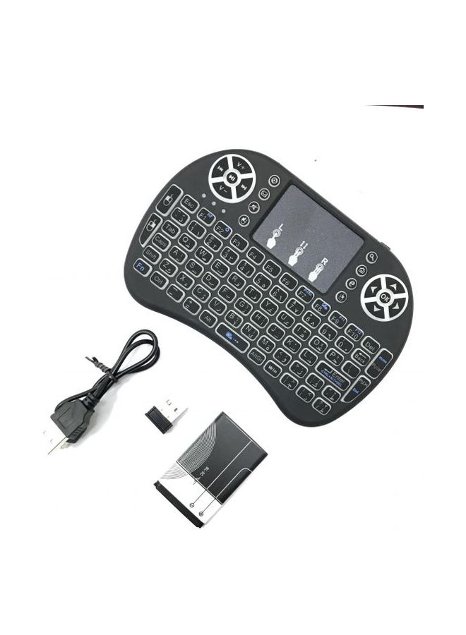 Backlit I8 Mini Wireless USB Gaming Keyboard  - Image 2