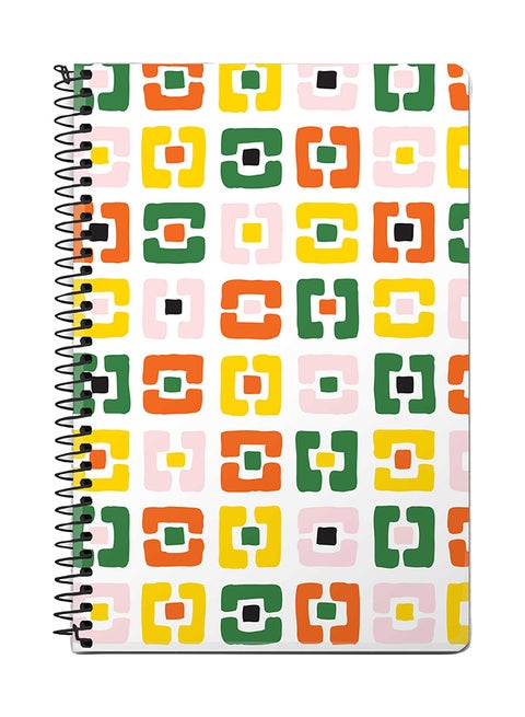 Bracket Dot A5 Spiral Notebook Multicolour