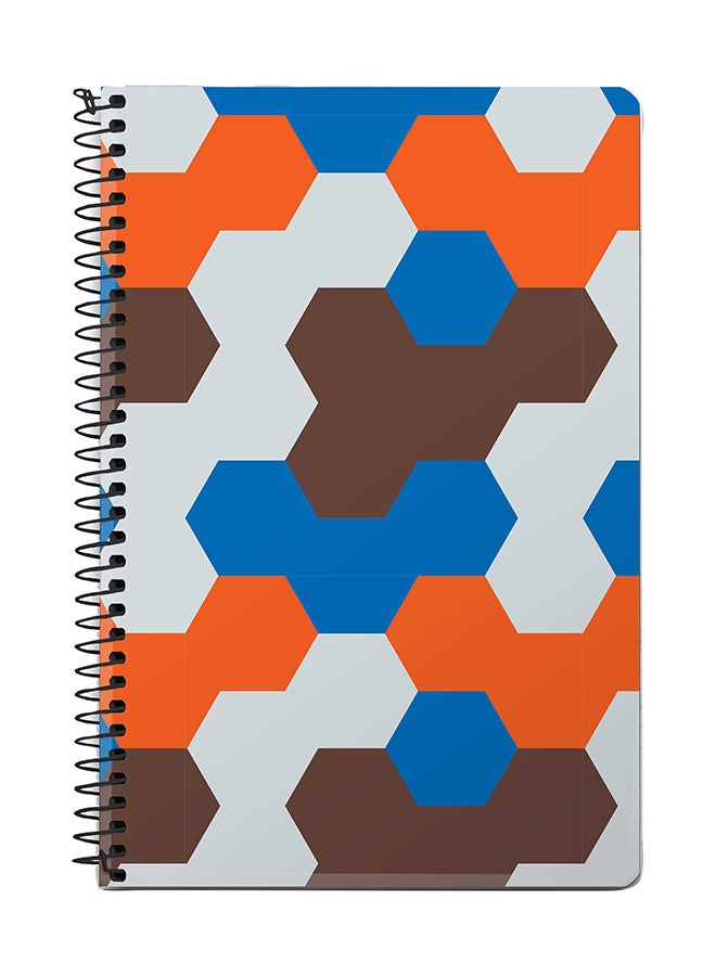 Stylizedd Blockbuster Retro A5 Spiral Notebook Multicolour
