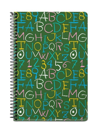 Board Alphabets A5 Spiral Notebook Multicolour - v1568112863/N29688812A_1