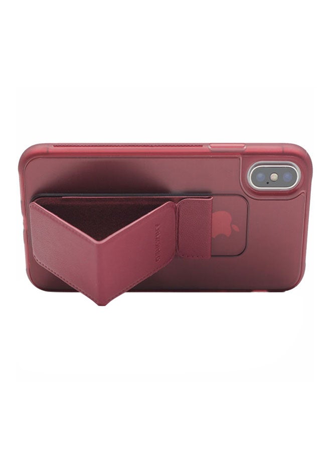 Protective Case Cover For Apple iPhone X/Xs Red - Image 2