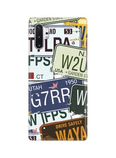 Protective Case Cover For Samsung Galaxy Note10 Plus Number Plates