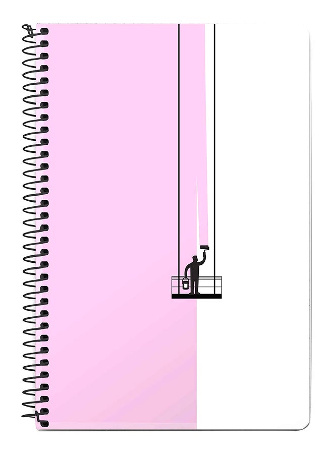 Stylizedd Paint Hanger A5 Spiral Notebook Multicolour