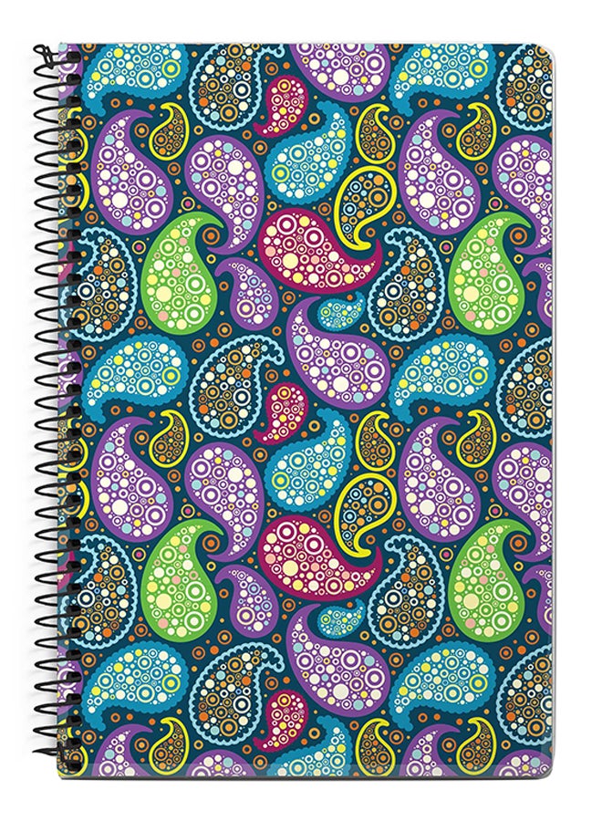 Stylizedd Indian Summer A5 Spiral Notebook Multicolour