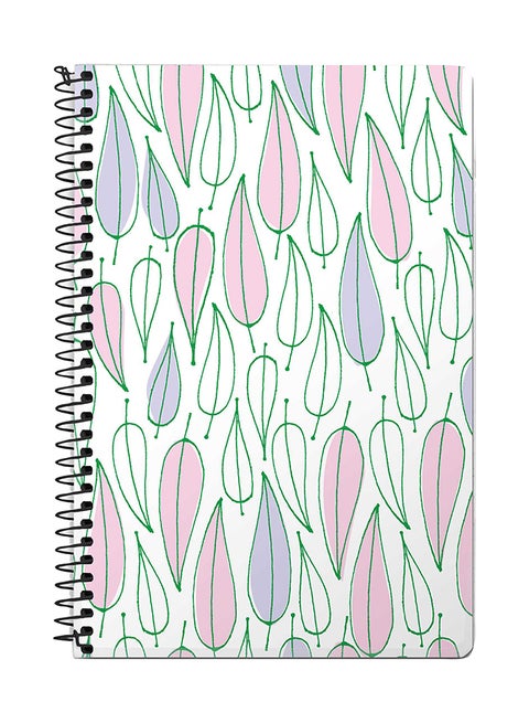 Pastel Summer A5 Spiral Notebook Multicolour