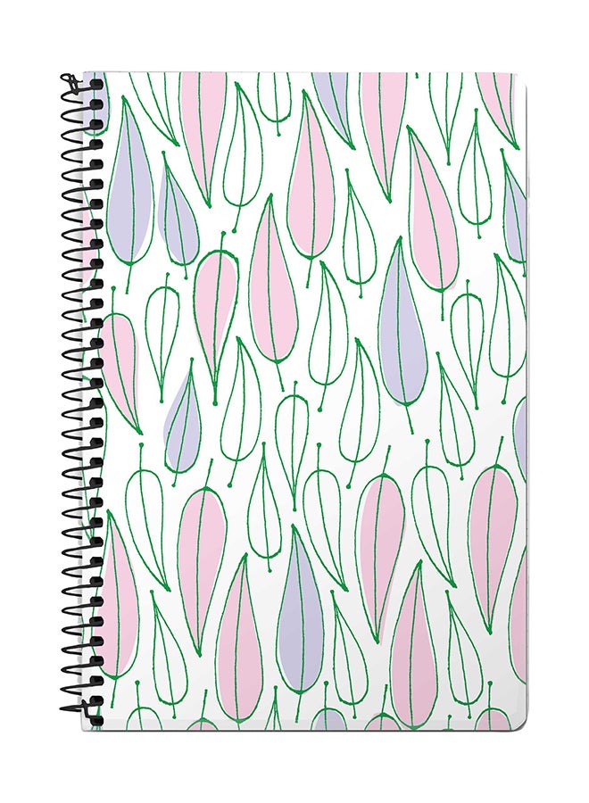 Stylizedd - Pastel Summer A5 Spiral Notebook Multicolour - Image 1