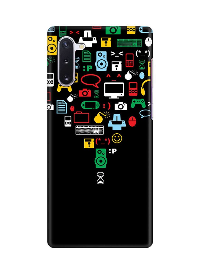 Stylizedd Protective Case Cover For Samsung Galaxy Note10 Convergence (Black)