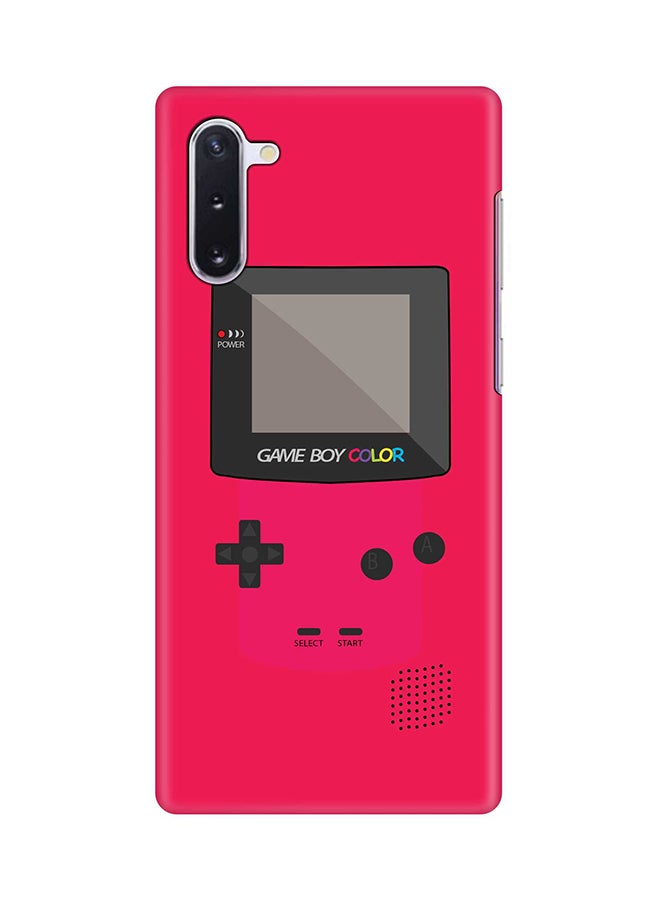 غطاء حماية لموبايل سامسونج جالاكسي نوت 10 جيم بوي لون وردي