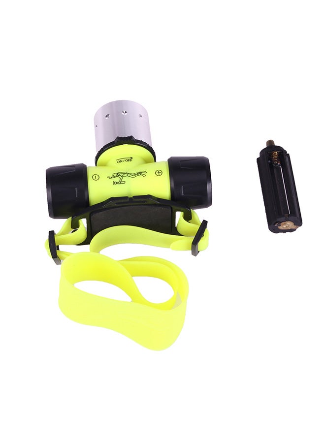 LED Flashlight For Diving Multicolour 15x8x10cm - Image 3