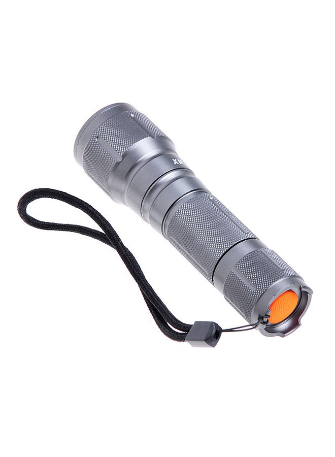 5-Mode Zooming LED Flashlight Grey 13x4x4cm - Image 2