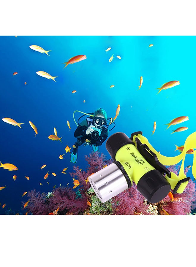 LED Flashlight For Diving Multicolour 15x8x10cm - Image 5
