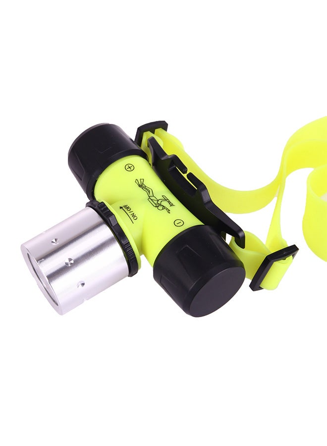 LED Flashlight For Diving Multicolour 15x8x10cm - Image 2