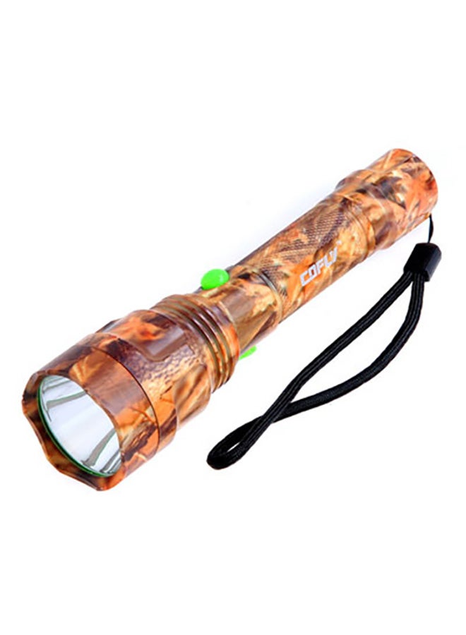 5-Mode Zooming LED Flashlight Black 19x5x5cm - Image 1