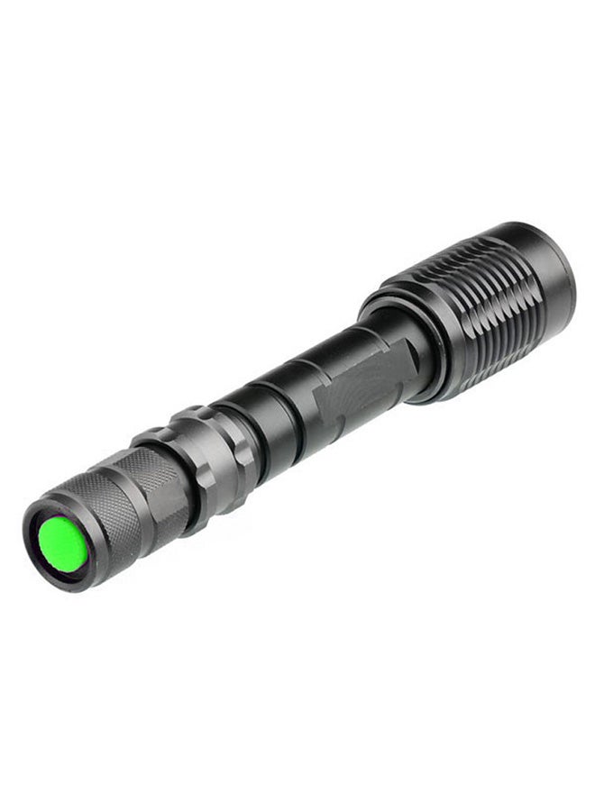 5-Mode Zooming LED Flashlight Grey 21x4x4cm - Image 2