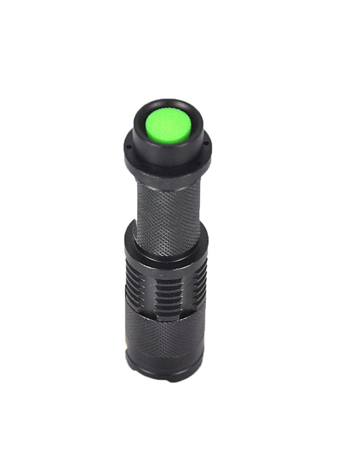 5-Mode Zooming LED Flashlight Black 14x3x3cm - Image 2